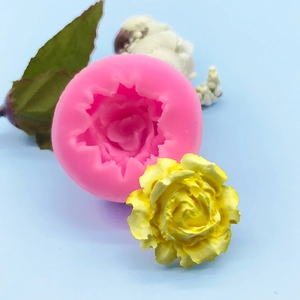 Rose Flower Silicone Mold For Chocolate Fondant Cake Decorating DIY Resin Candle Soap Making QH2363 Pink Baking Tool Kitchen