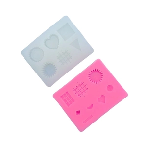 Moules en silicone pour desserts cœur et fruits pour chocolat et décoration de gâteaux