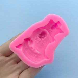 Piratenschiff Silikonform für DIY Seife, Kuchendekoration und Kunstharz-Bastelprojekte