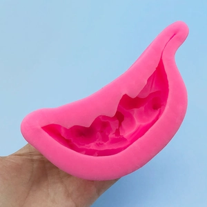 Rosa 3D Engel auf Feder Silikonform für DIY-Kerzen und Kunstharz-Deko-Objekte