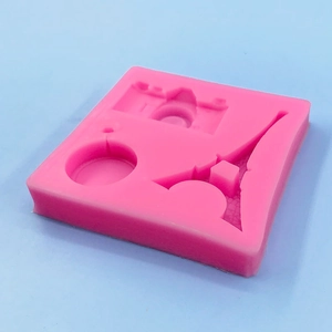 Eiffel Tower camera and ring silicone mold for DIY baking and fondant cake decoration