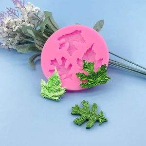 Maple Leaf Silicone Mold For Cake Decorating Forest Leaf Fondant Mold DIY Baking Tool Resin Clay Crafting Kitchen Mold Decoration