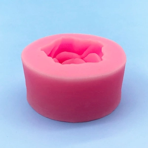 Stampo in silicone rosa 3D a forma di rosa per dolci, cioccolato e gesso profumato fai-da-te