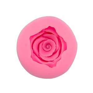 Stampo in silicone per fiori rosa 3D per decorazione di torte, cioccolato e sapone fai-da-te