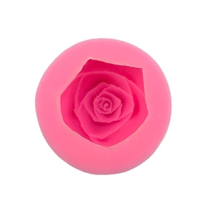 3D rose flower silicone mold for baking, chocolate, and DIY aromatherapy gypsum crafts