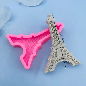 Silikonform im Eiffelturm-Design für Schokolade und Kuchen mit 14,5cm Höhenangabe