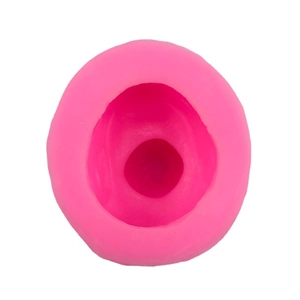 Round pink 3D little duck silicone mold for professional DIY mousse cake and handmade soap