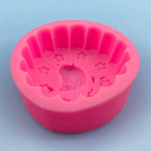 Moule en silicone 3D paon et fleur de cerisier pour savons et chocolats DIY