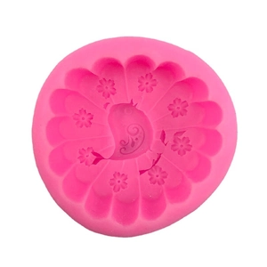 Moule en silicone rose 3D oiseau et fleurs de cerisier pour pâtisserie et DIY