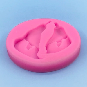 Rosa Silikonform für Lilienblüten und High Heels Design für DIY Kuchendekorationen
