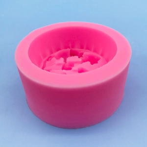 Stampo in silicone rosa a forma di angelo per sapone artigianale e candele fai-da-te