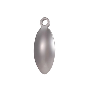 Close-up of a silver lobster clasp with extension chain for DIY jewelry making