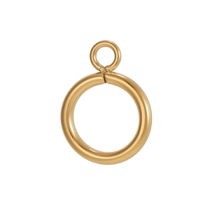 Detailed view of polished golden lobster clasp and jewelry extension chain links