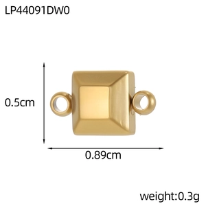Detailed view of small gold airplane heart pendant with 0.5cm height and 0.89cm width