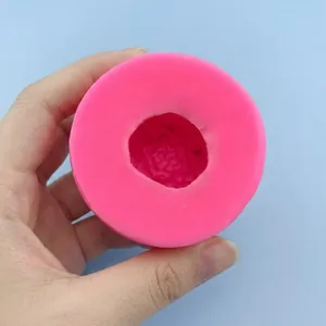 Stampo in silicone rosa a forma di bocciolo di rosa per candele profumate e dolci fai-da-te