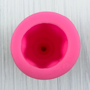 3D baby bottle silicone mold for chocolate and fondant DIY decorations in rose pink