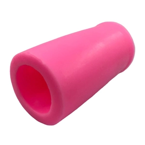 3D baby bottle silicone mold in bright pink color for cake fondant and DIY decorations