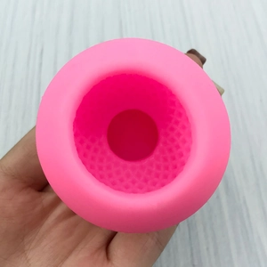 3D Vasenförmige Silikonform mit innerer Wabenstruktur für DIY-Kuchendekorationen