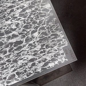 Adesivi per unghie autoadesivi con motivo in marmo bianco e texture di pietra elegante
