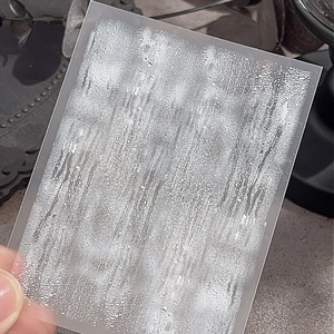 Stickers à ongles vagues ultra-fins avec effet goutte d'eau 3D et texture réelle