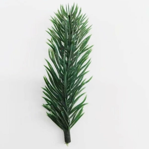 Artificial pine needles sprig for Christmas DIY wreaths and festive floral decorations