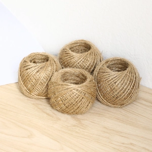 Natural Jute Twine Hemp Rope For DIY Crafts Gift Wrapping Gardening Decorative Cord Rustic Twine String For Arts Projects