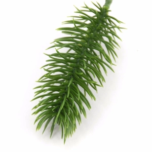 10cm artificial green pine needles branch for Christmas tree DIY and wedding home decor