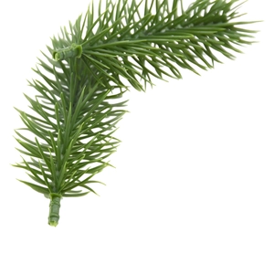 10cm artificial green pine branches for DIY Christmas tree and wedding party decorations