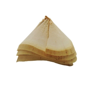 Natural willow wood flower slices for DIY Christmas wreaths and creative craft materials