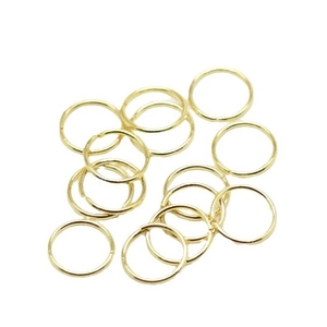 Gepolijste 14K vergulde open buigringen voor DIY sieraden maken accessoires