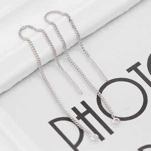 Minimalistisches Ohrring Zubehör mit 14K vergoldeter Kette für DIY Schmuckherstellung