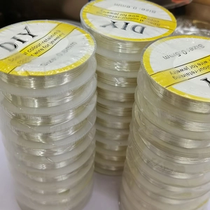 Details von 0,5mm und 0,6mm silberfarbenem Kupferdraht für DIY-Schmuckherstellung