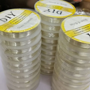 Versilberter Kupferdraht auf Rollen für DIY-Schmuckherstellung in 0,5 mm und 0,6 mm Stärke