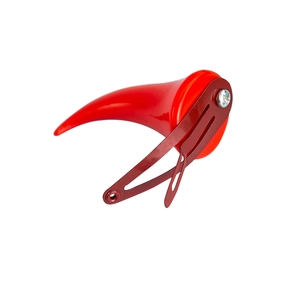 Pinces à cheveux cornes de diable rouges avec clips BB pour décor de fête Halloween
