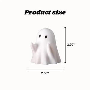 Ghost pen holder size chart showing 3.0 inch height and 2.5 inch width on white background