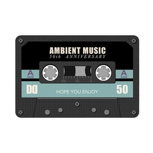 Retro cassette tape design absorbent non-slip floor mat for bathroom and bedroom decor