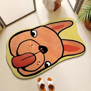 Cartoon Animal Shaped Diatom Mud Bath Mat Quick Dry Absorbent Non Slip Floor Rug For Bathroom Doorway Home Decor