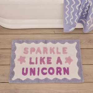 Cute Cartoon Letter Printed Faux Cashmere Bathroom Mat Non-Slip Absorbent Entrance Doormat Decorative Home Carpet Rug