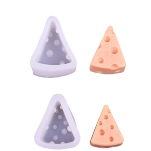 Moule silicone 3D en forme de fromage pour gâteau mousse et pâtisserie créative