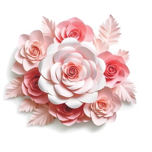 3D handmade silicone rose flower mold for resin, clay, soap and cake decoration