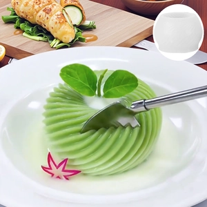 Spiral pattern silicone dessert mold for apple mousse cakes and chocolate baking