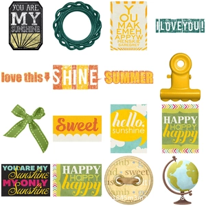 Set of 60 cute animal series stickers with colorful summer themes for phone and laptop deco