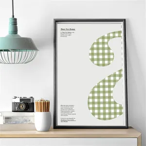 Close-up of vintage bee themed scrapbook paper with decorative green patterns and typography