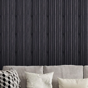 European Faux Wood Grain Self Adhesive Wallpaper PVC Waterproof Wall Panel Grille Pattern Sticker For Living Room Home Decor