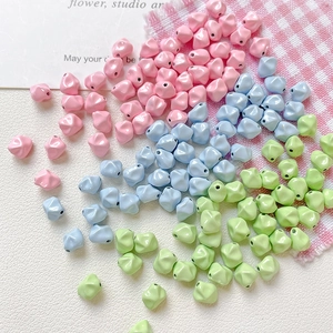 Cuentas Espaciadoras Irregulares Aleación Esmalte Macaron Cuentas Sueltas Para Pulsera Collar DIY Bisutería