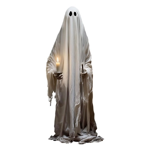 Large Halloween ghost wall sticker and PVC self-adhesive decal for home door and window decor