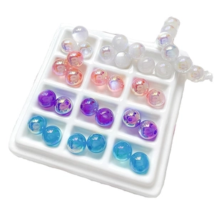 Kleurrijke aurora acryl kralen voor DIY handgemaakte armbanden en sieraden maken