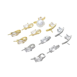 14k goud gevulde zirkoon parelhangers voor DIY-sieraden maken en diverse accessoires