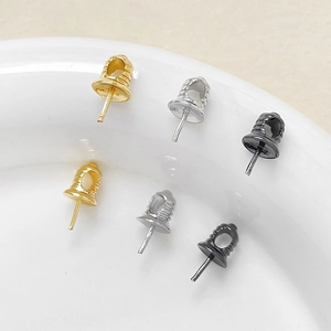 Pendenti a forma di campana placcati oro 18k per la creazione di gioielli fai da te