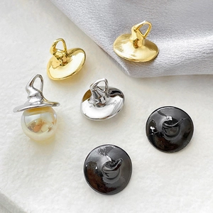 Verguld Koperen Tovernaarshoed Hanger DIY Sieraden Maken Accessoires Mini Hexenhoed Bedeltjes Alleen Hanger Zonder Ketting